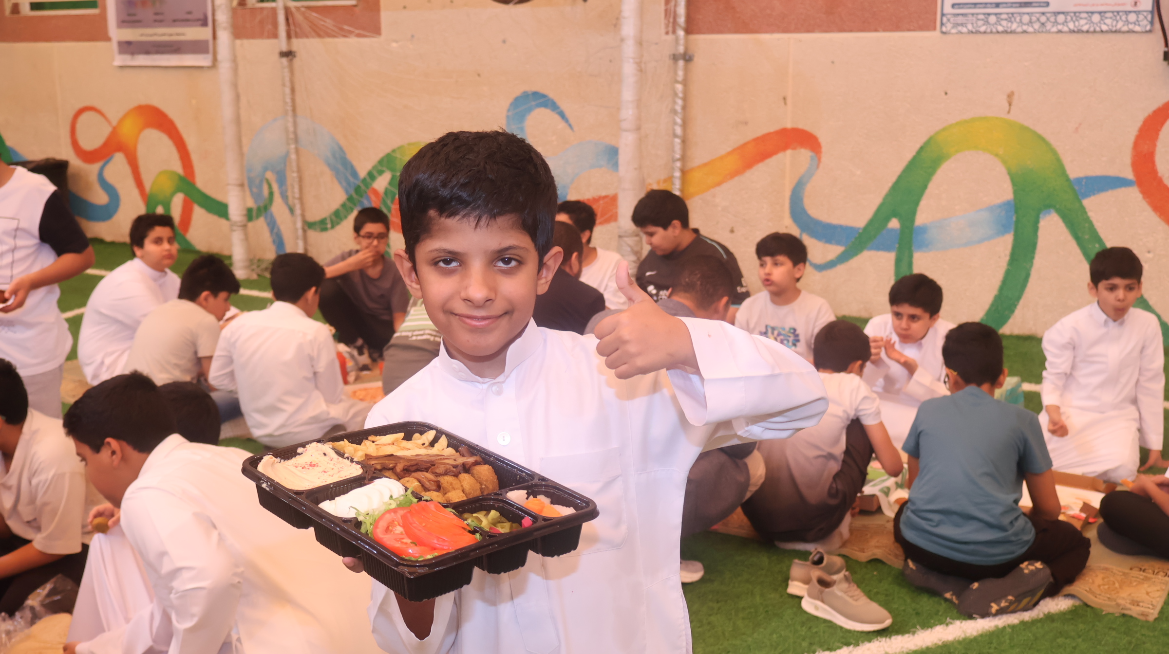 فطور جماعي لفصول سادس