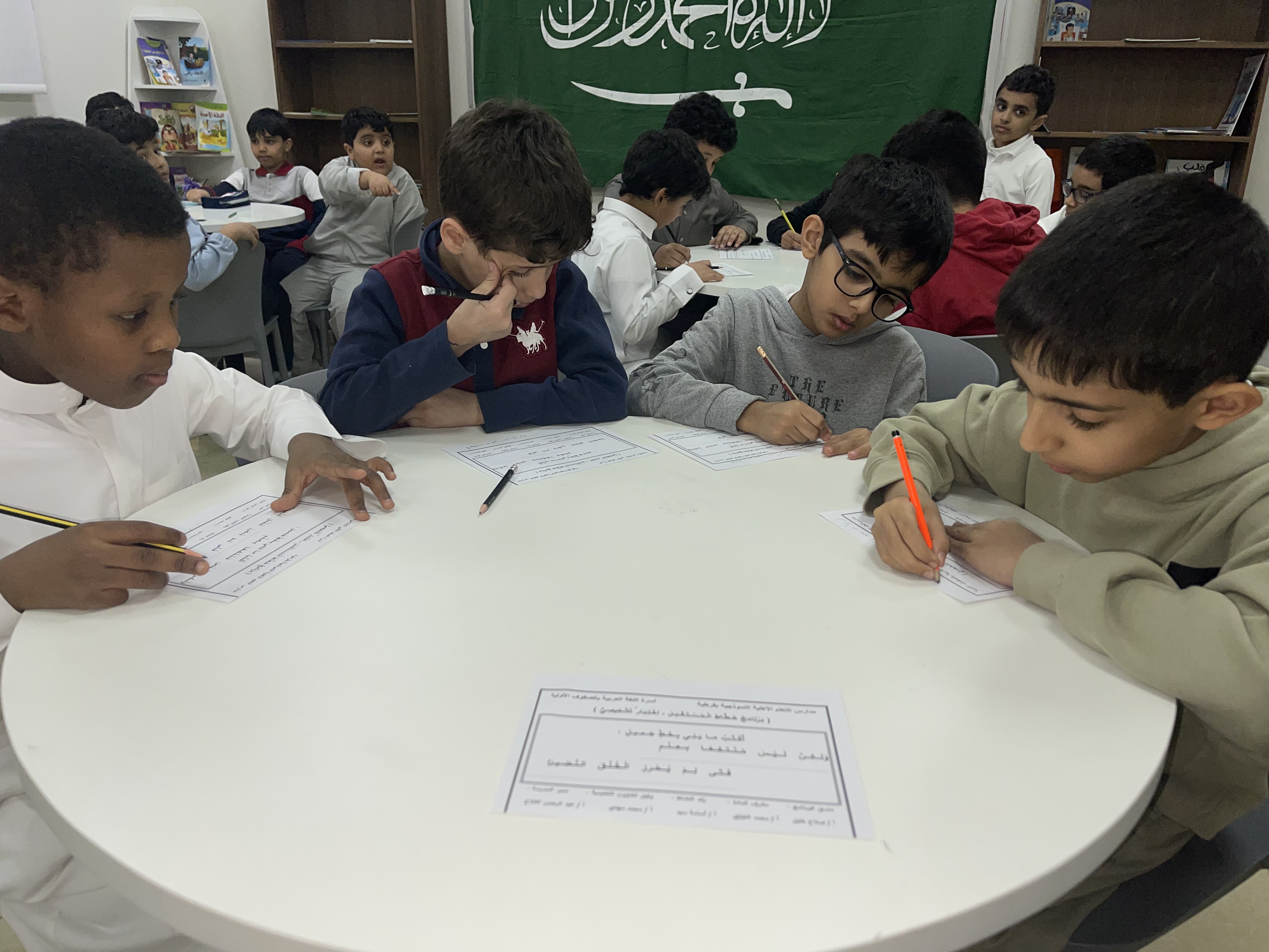 اختبار تحديد المستوى في دورة الخط العربي
