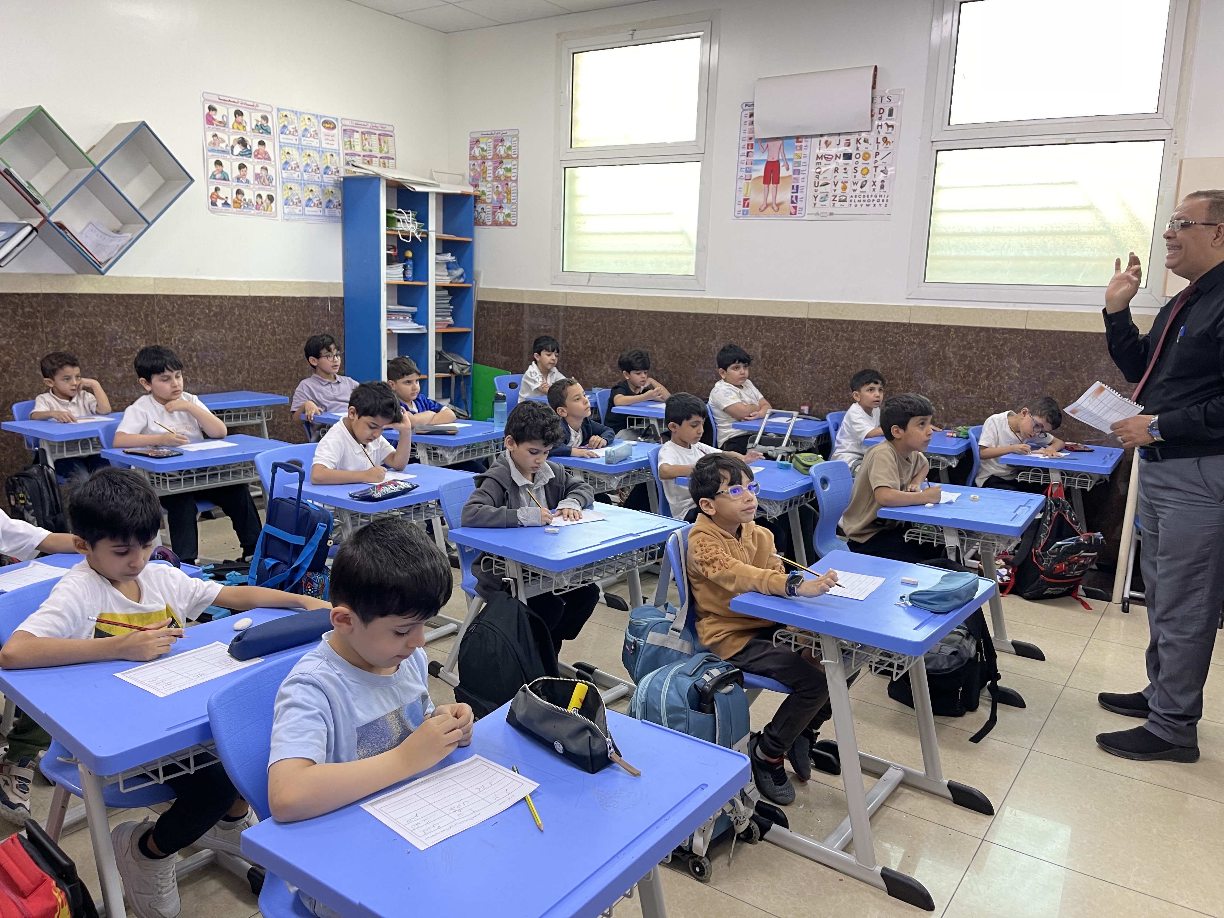 اختبار الإملاء للصف الأول الابتدائي 1447هـ