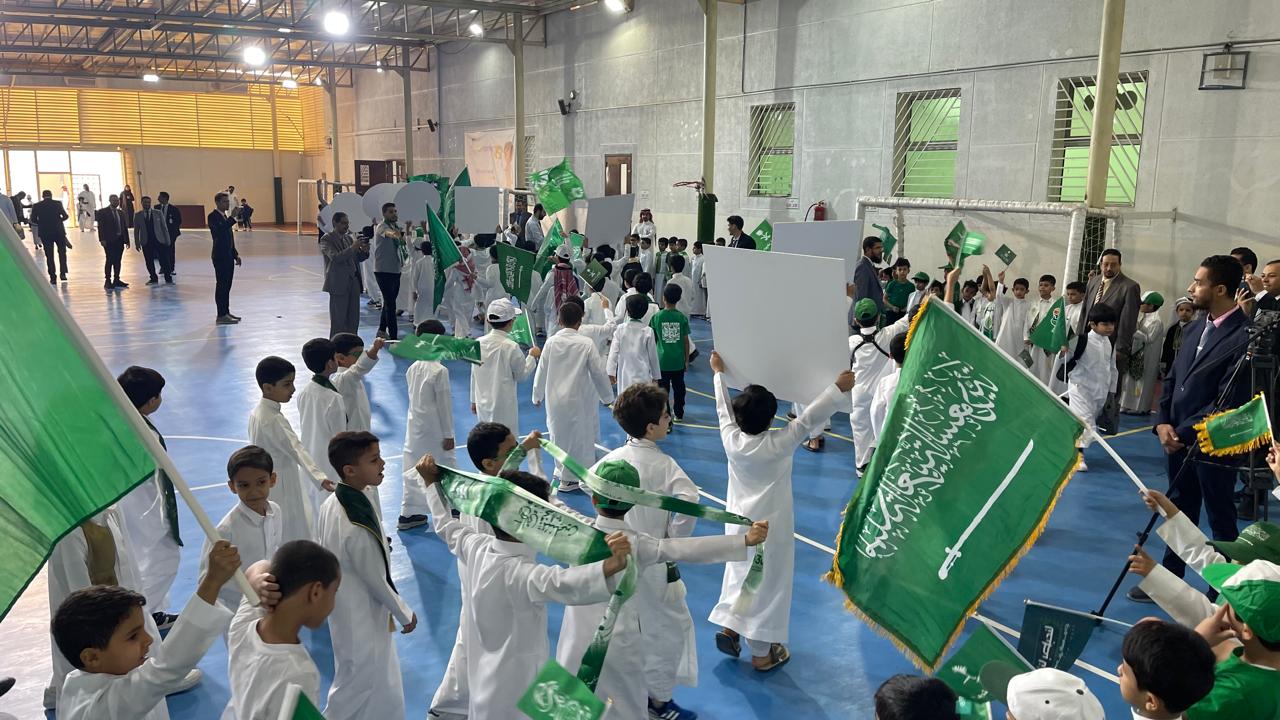 مسيرة اليوم الوطني - بالمرحلة الأولية